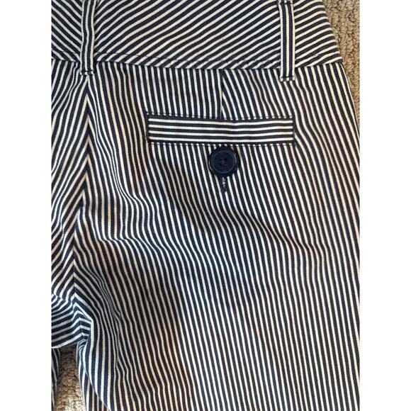 Old Navy Low Waist Cotton Blend Blue and White Stripe Nautical Pants - Picture 5 of 6
